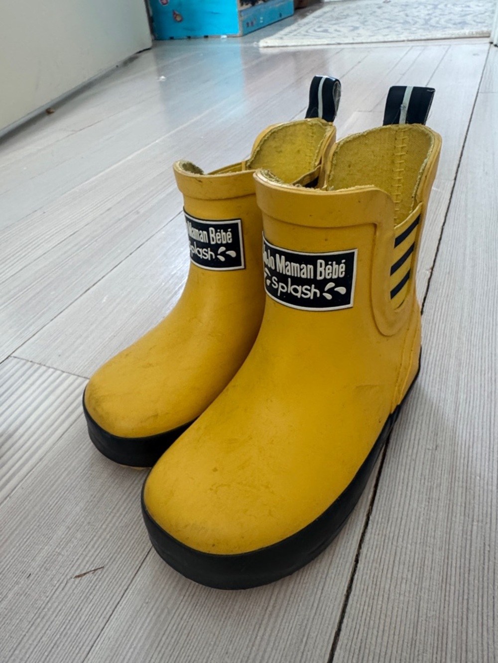 Jojo Maman Rain Boots - Slip-On Splash Boots